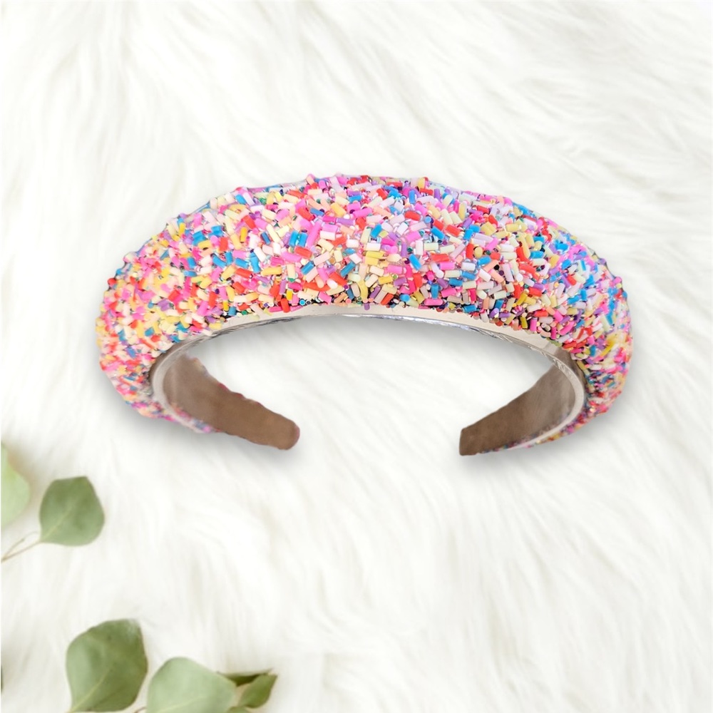 074 - Handmade Sponge Sprinkle Hairband